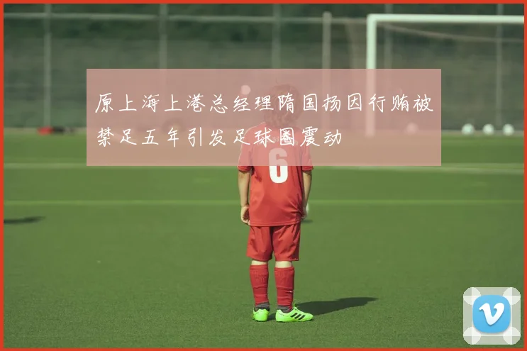 原上海上港总经理隋国扬因行贿被禁足五年引发足球圈震动